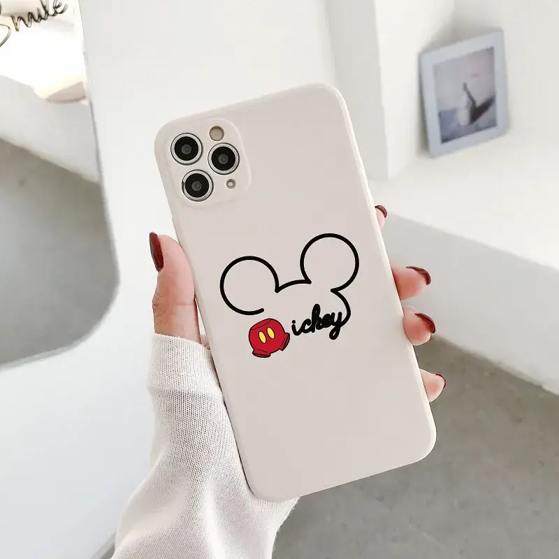 Disney Minnie Mouse Cartoon Phone Case Black - Image 6
