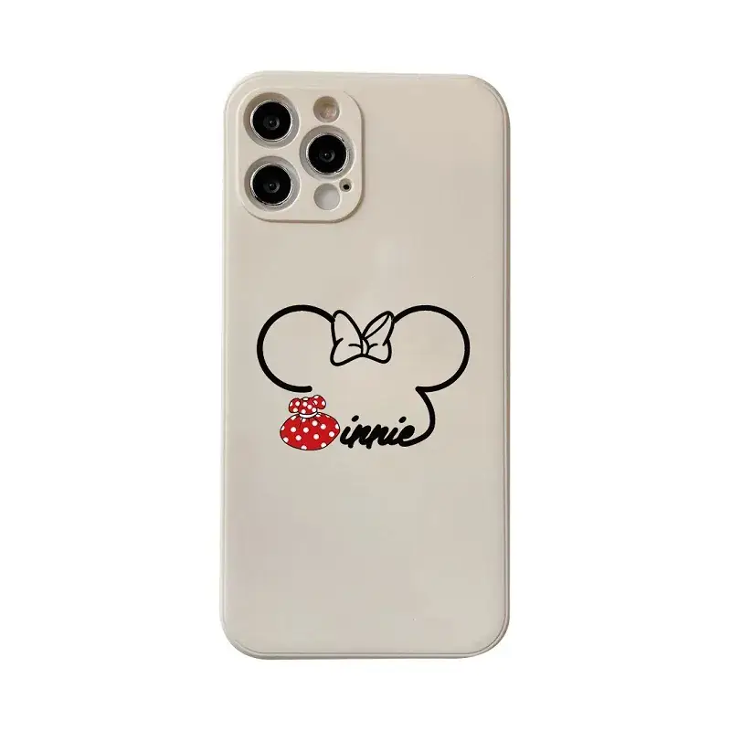 Disney Minnie Mouse Cartoon Phone Case Black - Image 9