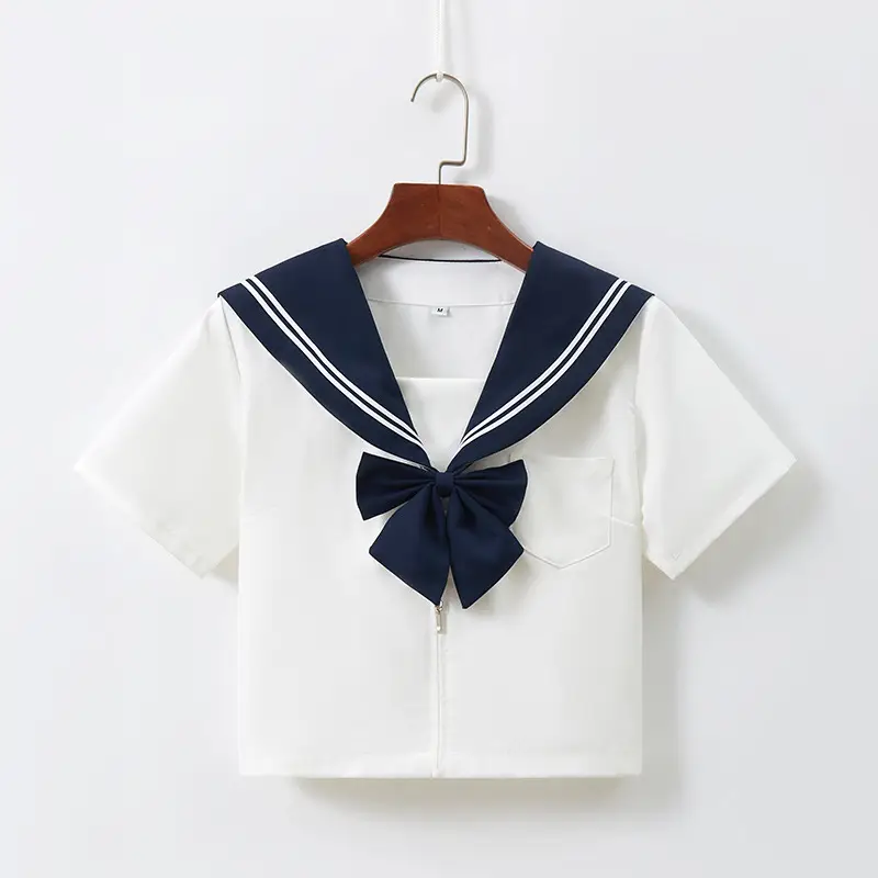 Blue Pleated Sailor Skirt for Girls School 80cm