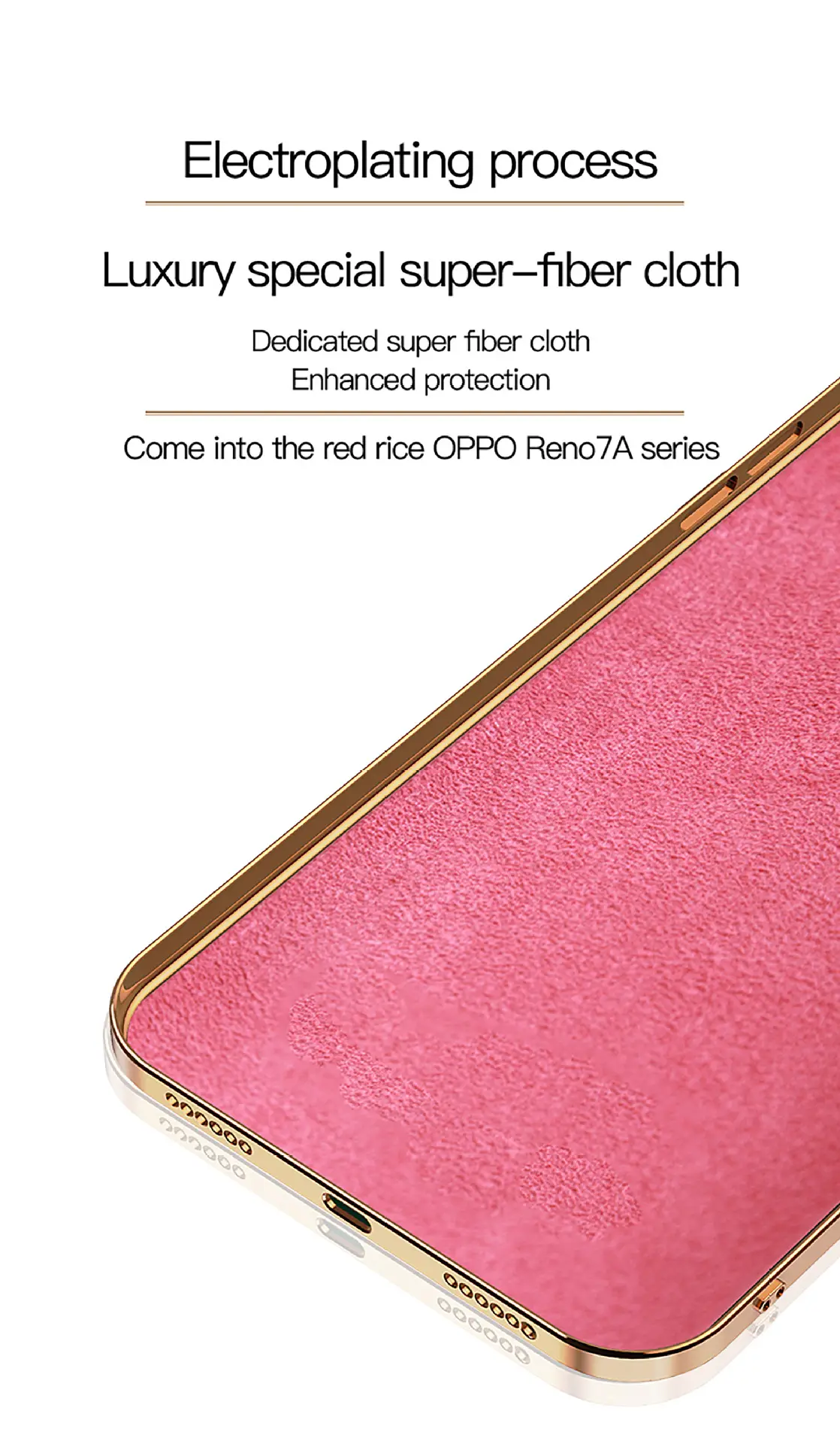 Japanese Version Gold Plated Mobile Phone Case with Ring Holder — feature 23