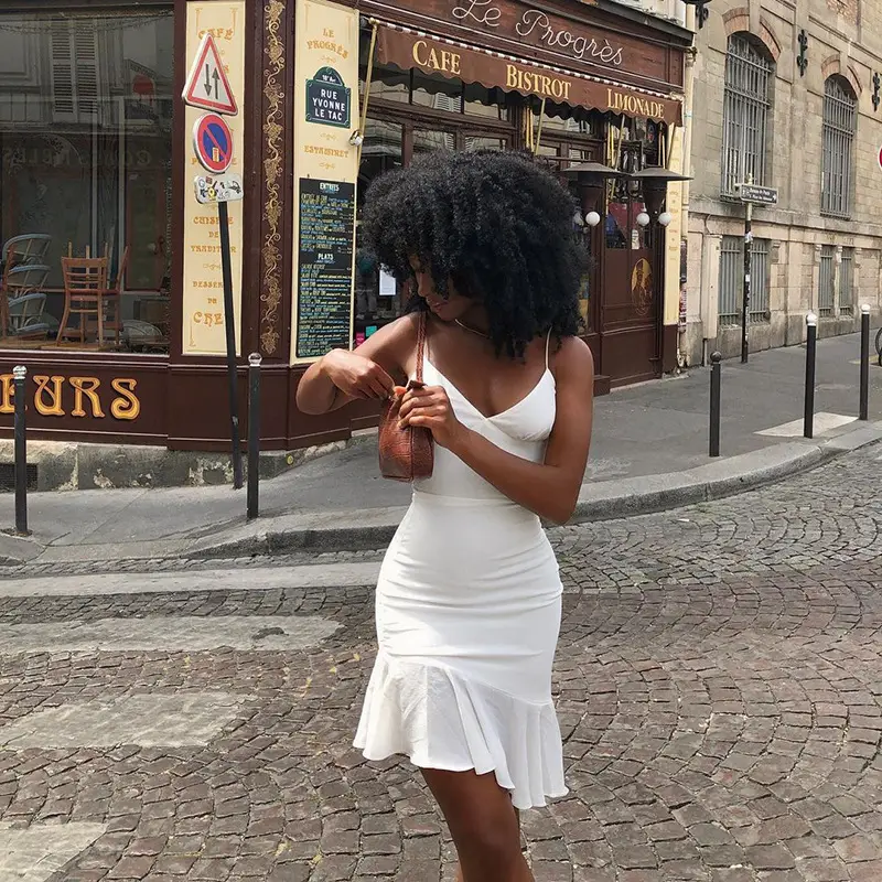 Black Slimming Suspenders for Women Summer Skirts — feature 4