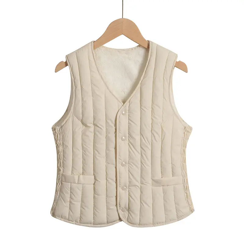 Women Velvet Vest Inner Wear Warm Autumn Winter Vest - Image 7