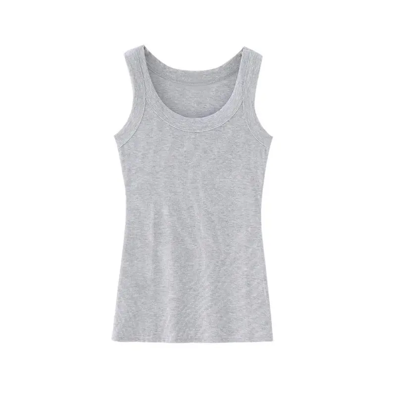 Women Black Knitted Slimming Vest 2021 Summer - Image 10