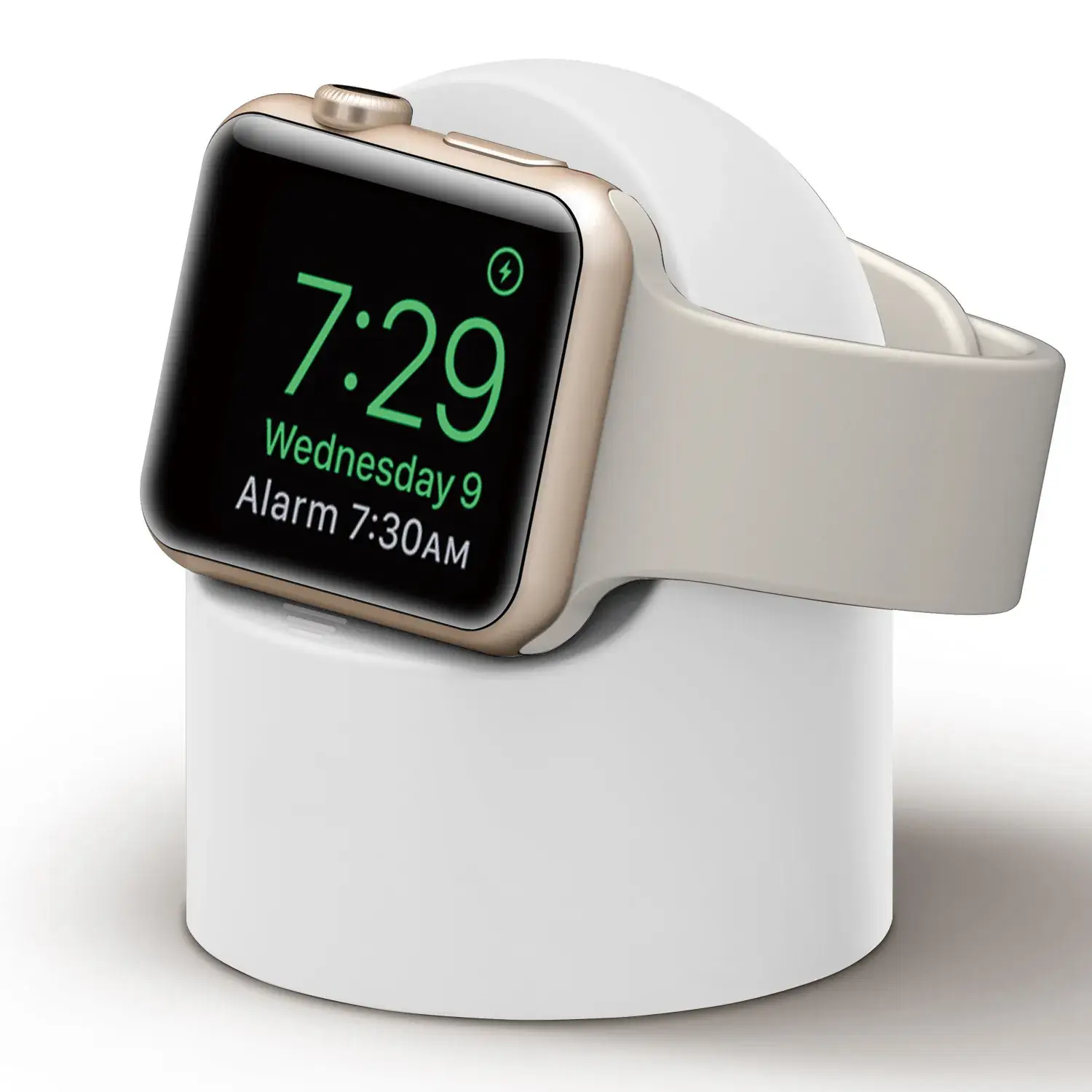 Silicone Desktop Charging Stand for Apple Watch - Image 2