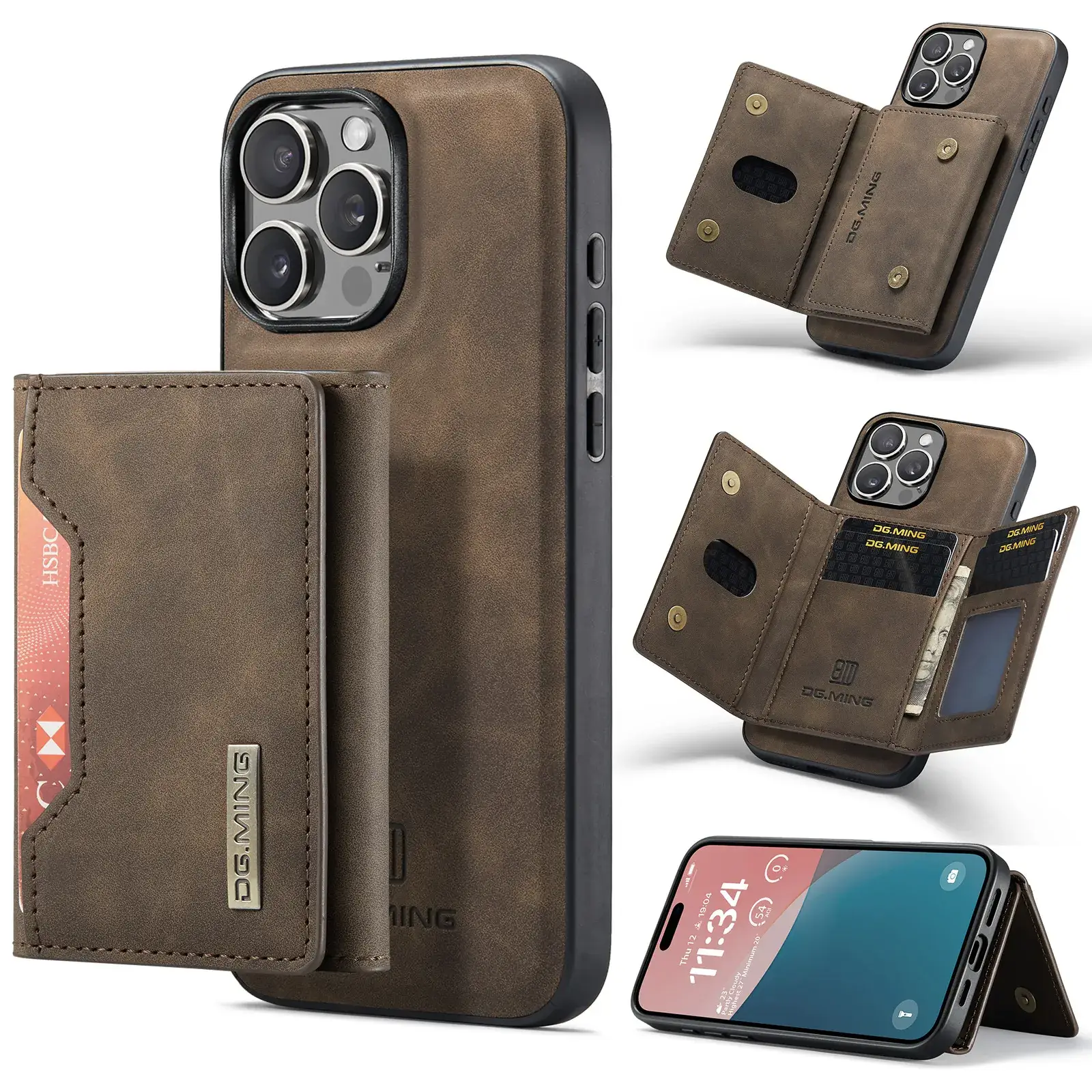 Magnetic Mobile Phone Case for 17 Pro Max Green - Image 25