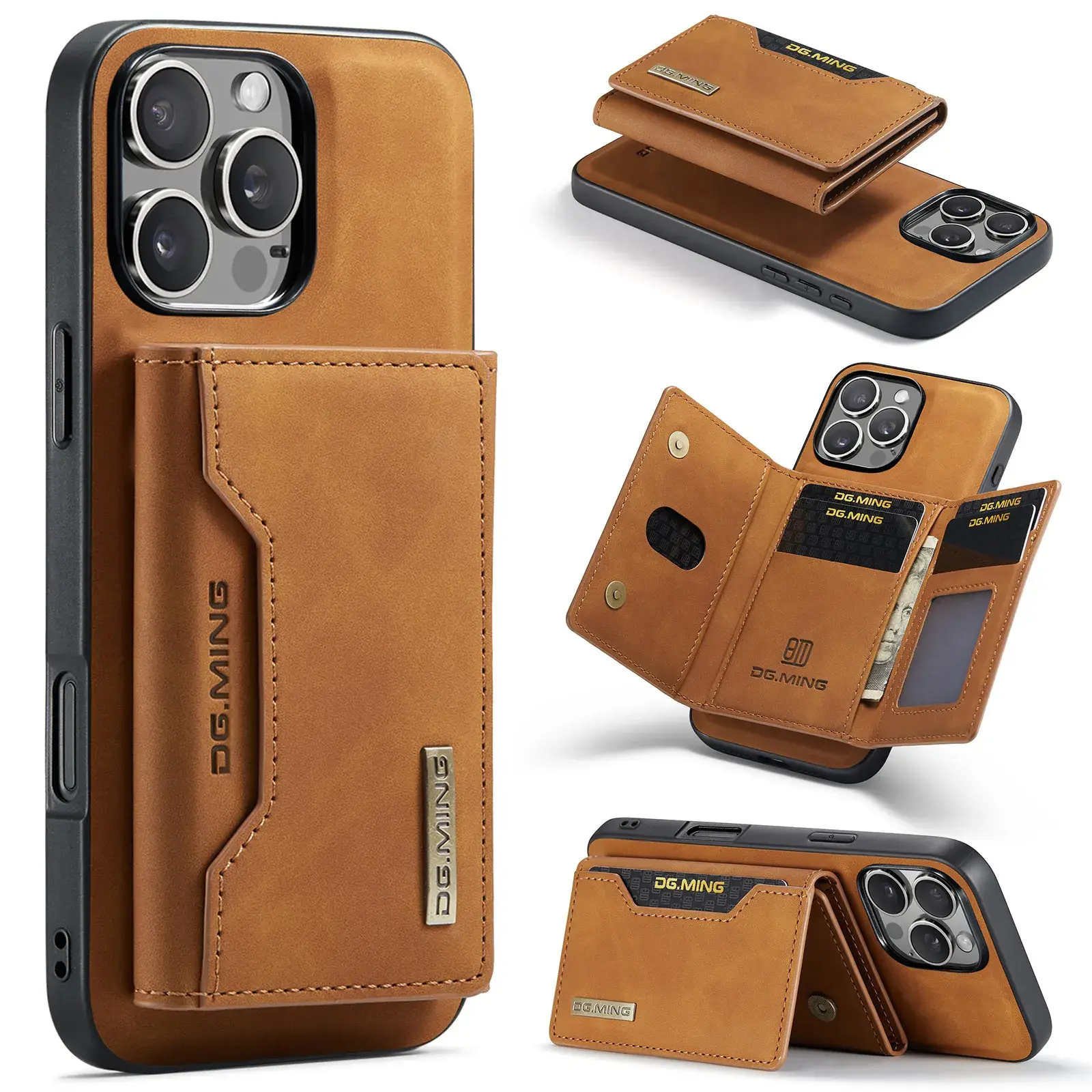 Magnetic Mobile Phone Case for 17 Pro Max Green - Image 3