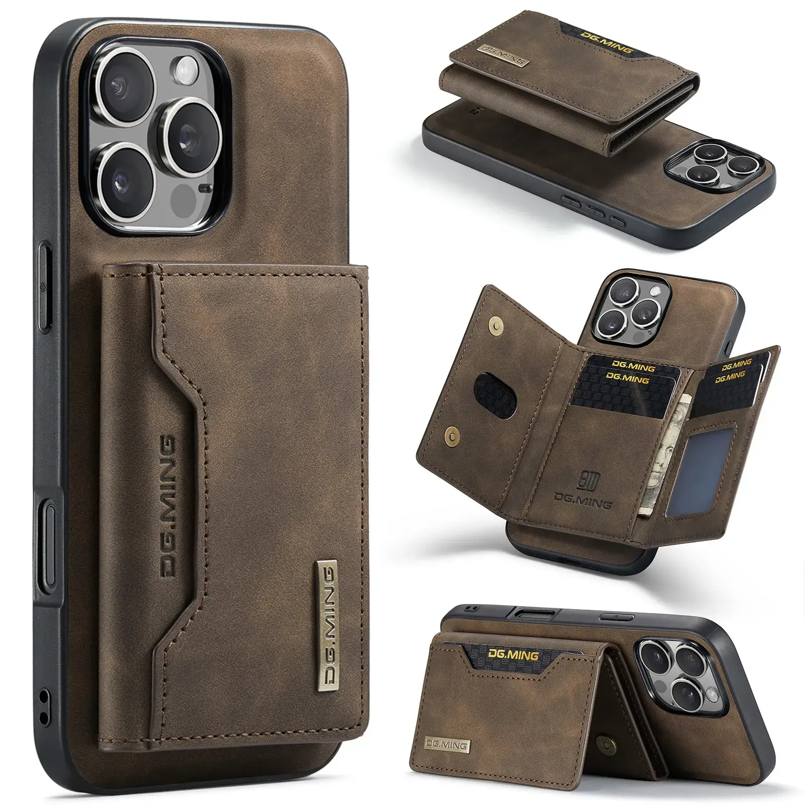 Magnetic Mobile Phone Case for 17 Pro Max Green - Image 5