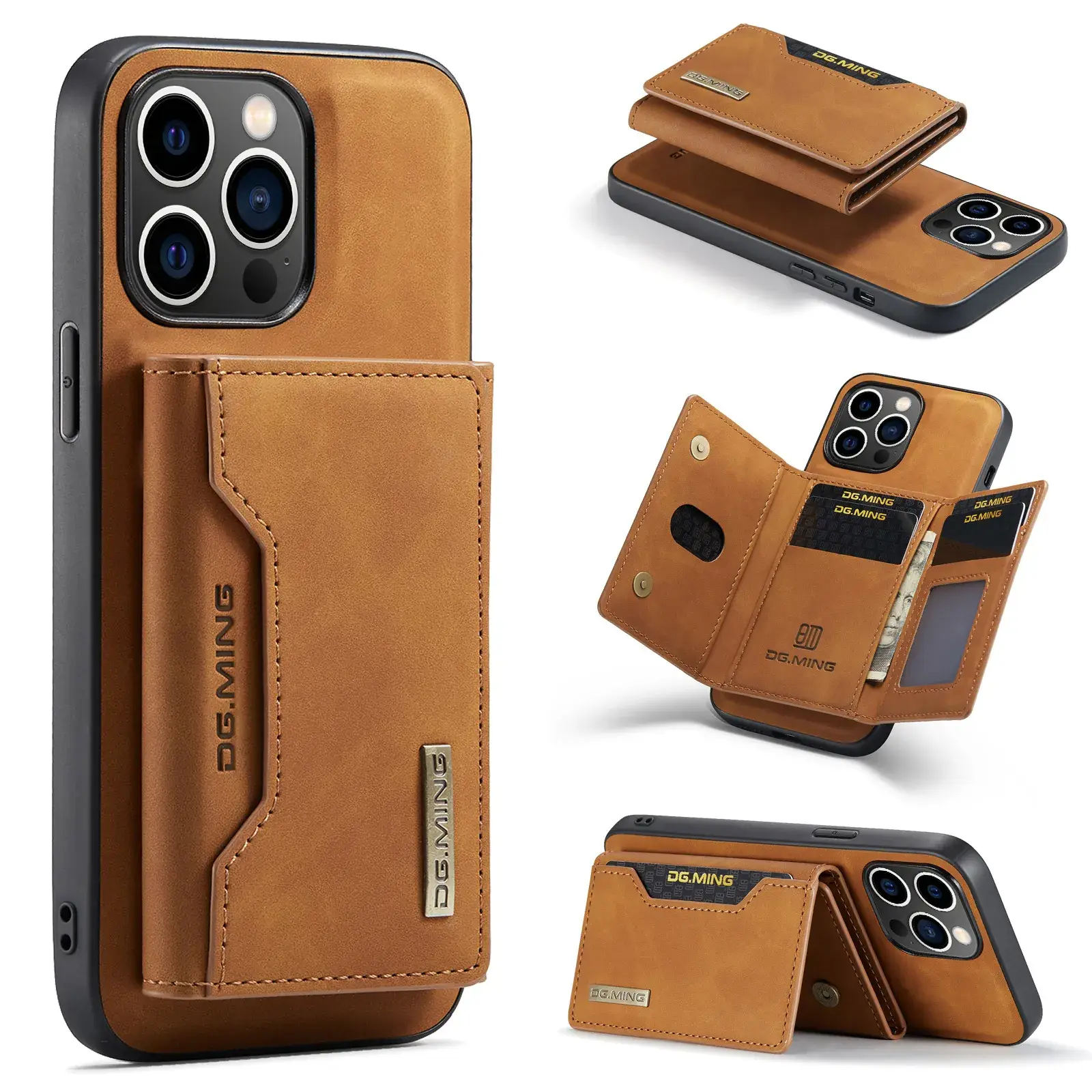 Magnetic Mobile Phone Case for 17 Pro Max Green - Image 4