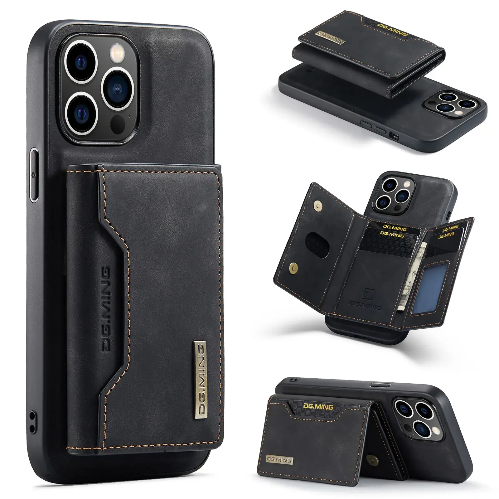 Magnetic Mobile Phone Case for 17 Pro Max Green - Image 2