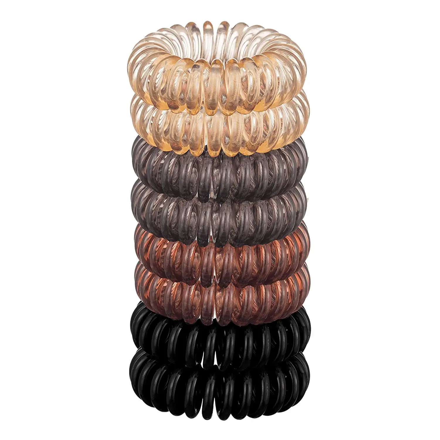 Korean Style Hair Rings Colorful Electric Set — feature 6
