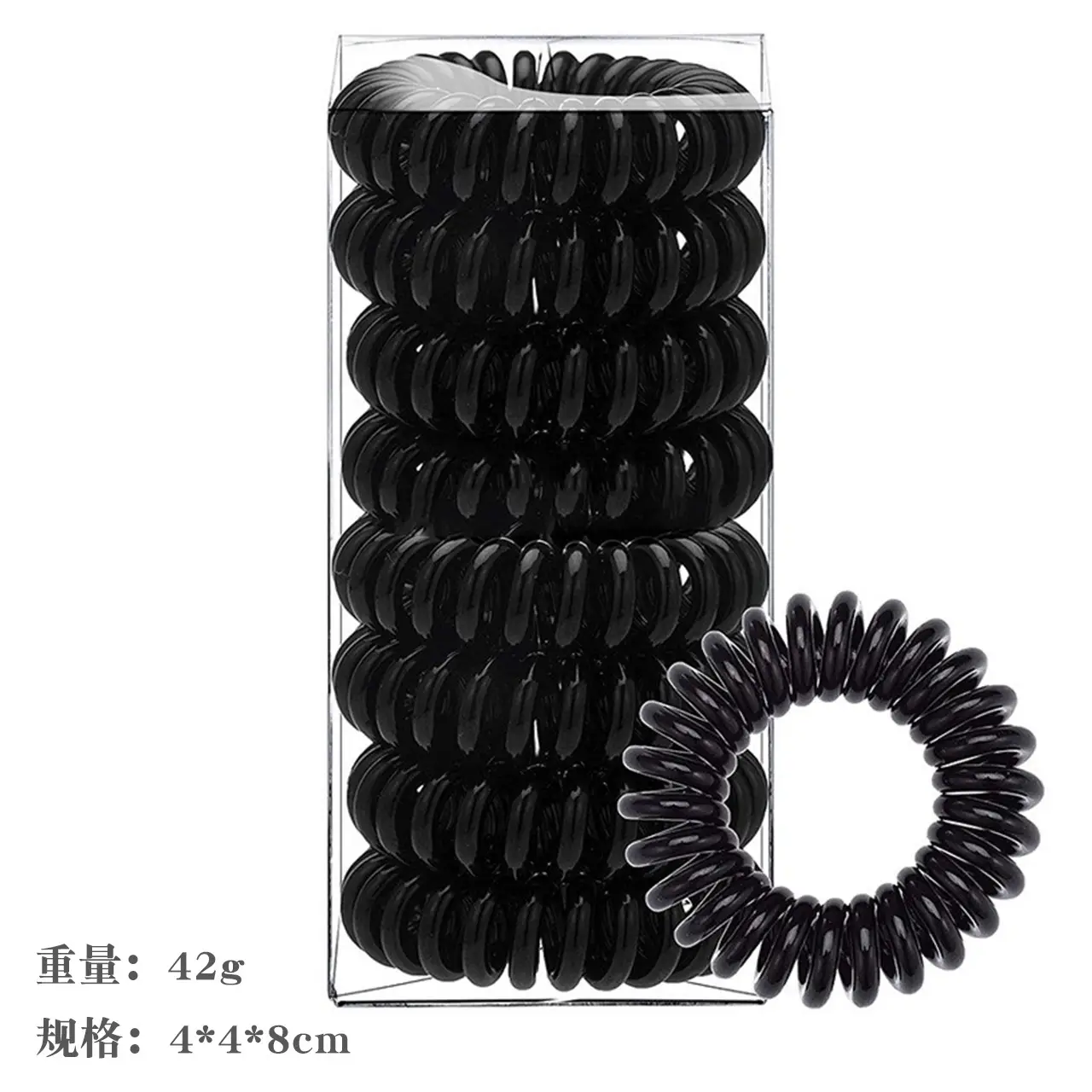 Korean Style Hair Rings Colorful Electric Set - Image 11