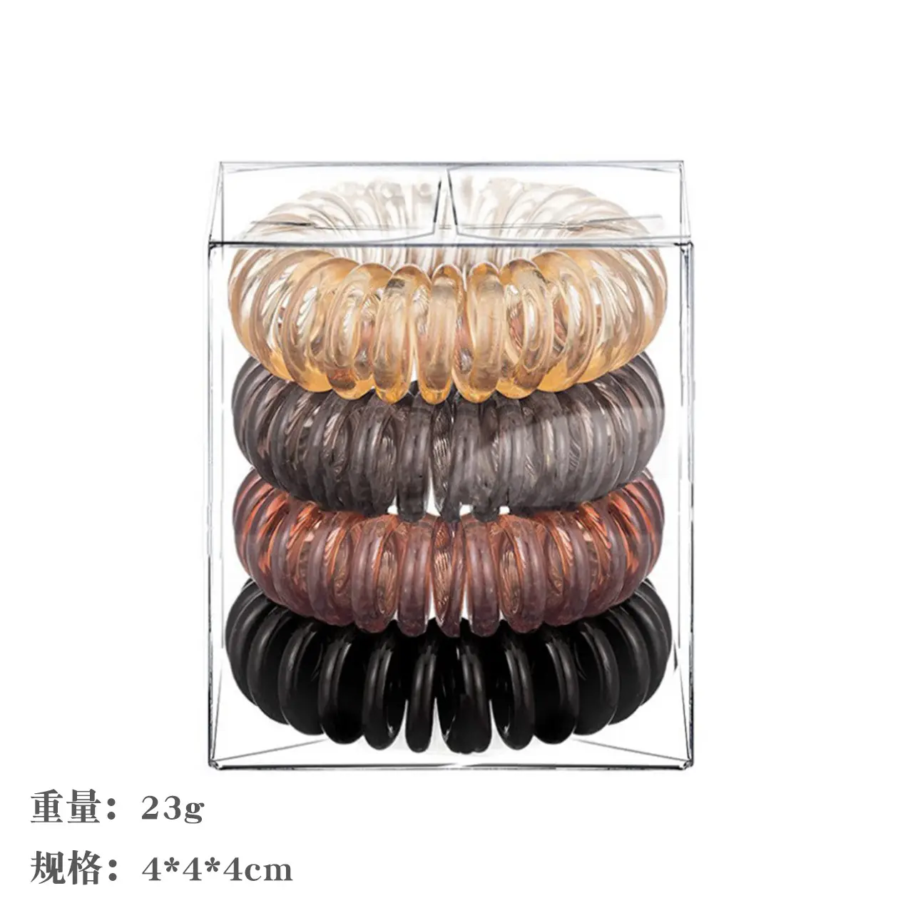 Korean Style Hair Rings Colorful Electric Set - Image 17
