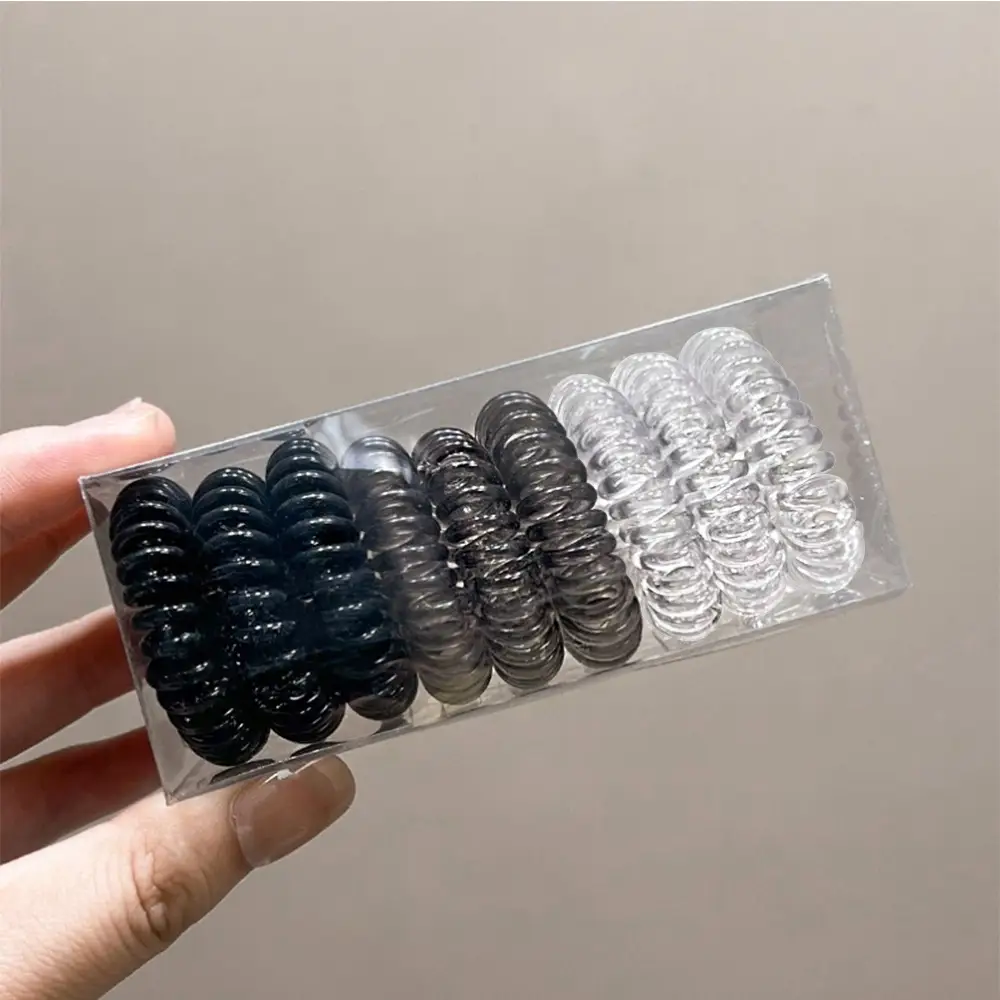 Korean Style Hair Rings Colorful Electric Set - Image 8