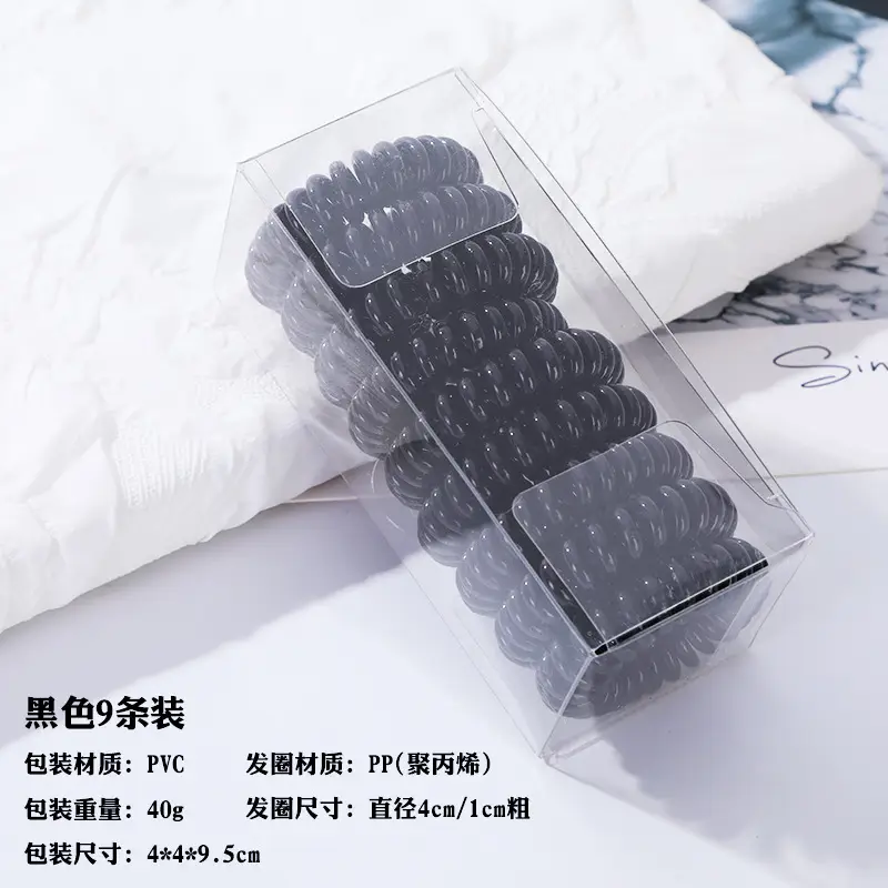 Korean Style Hair Rings Colorful Electric Set - Image 9