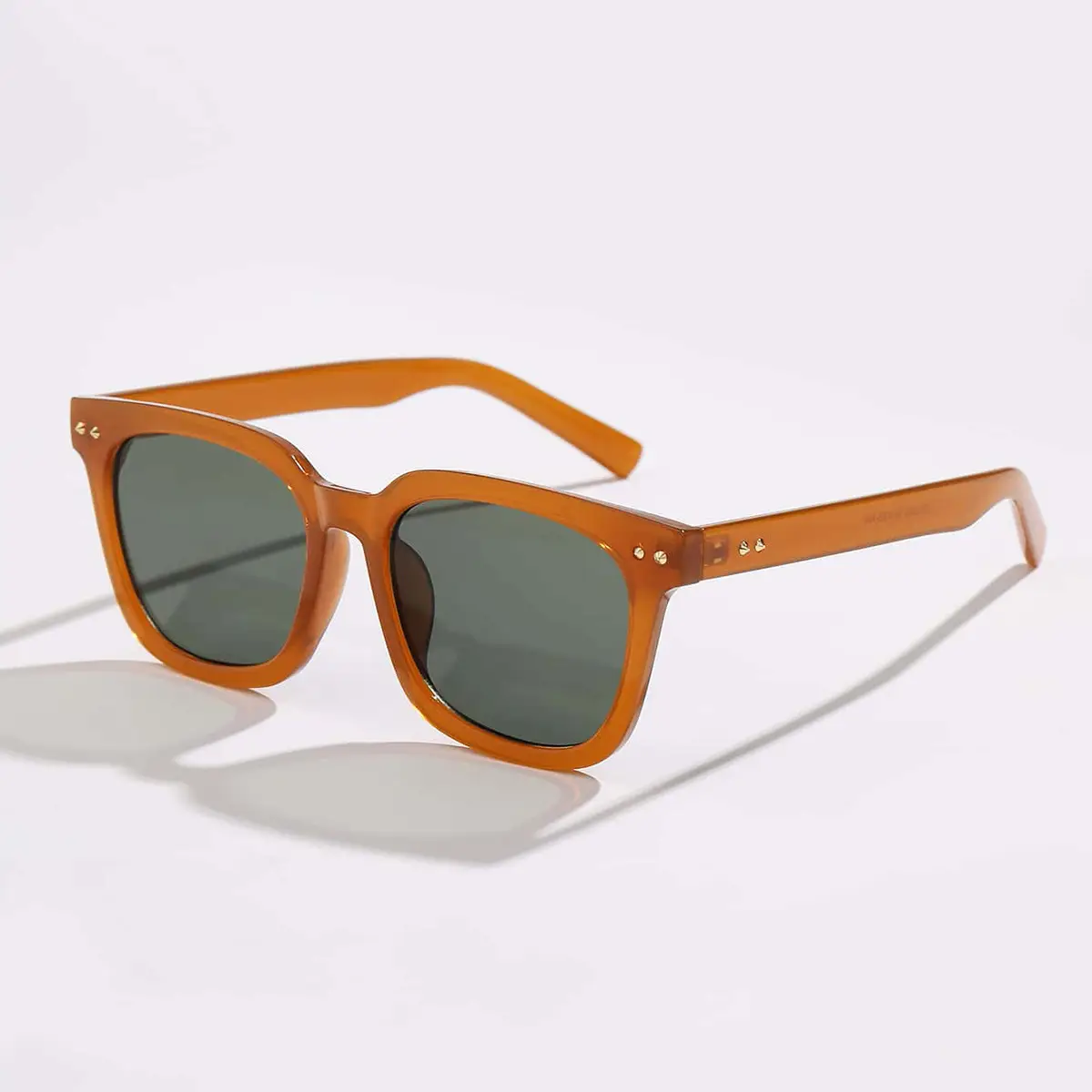 Xunge Jelly Color Square Sunglasses for Women