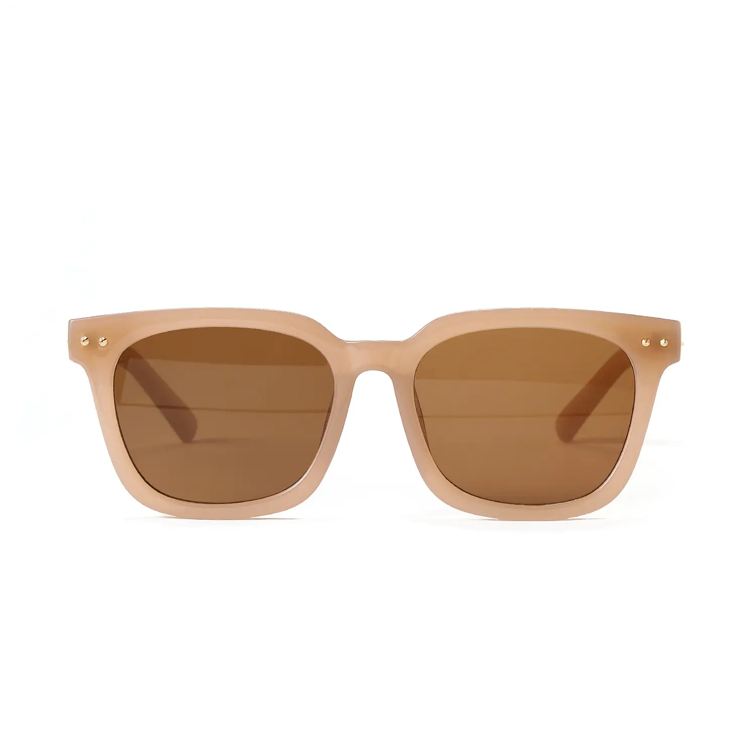 Xunge Jelly Color Square Sunglasses for Women