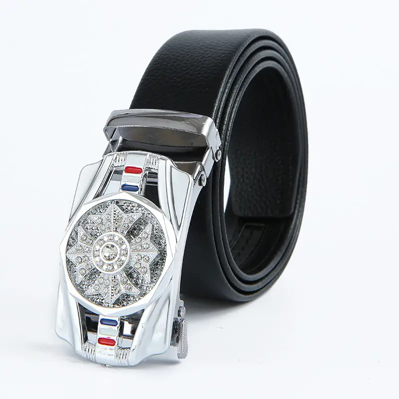 Men's Stainless Steel Automatic Belt Watch with Dial - Image 5