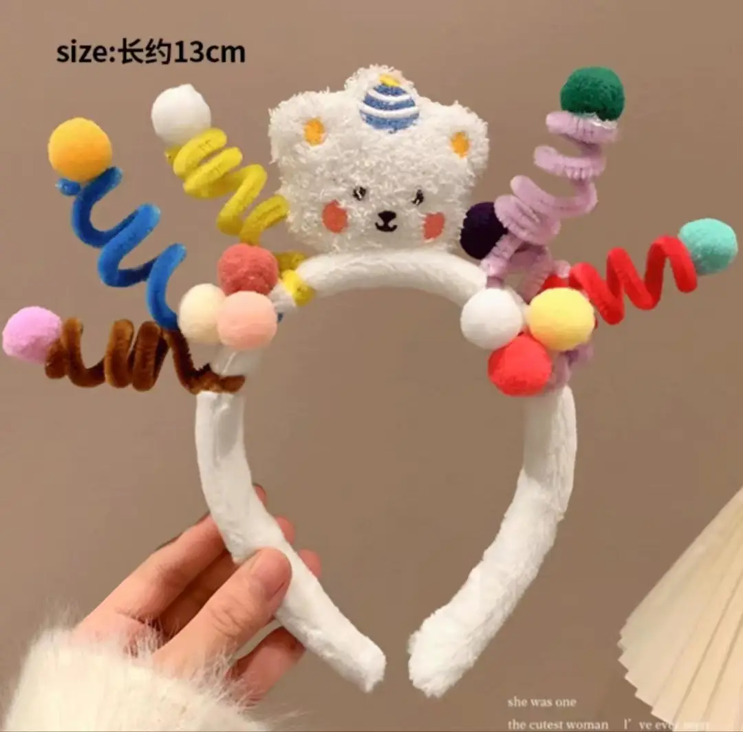 Cute Twisted Pinball Headband with Yellow Flower - Image 12