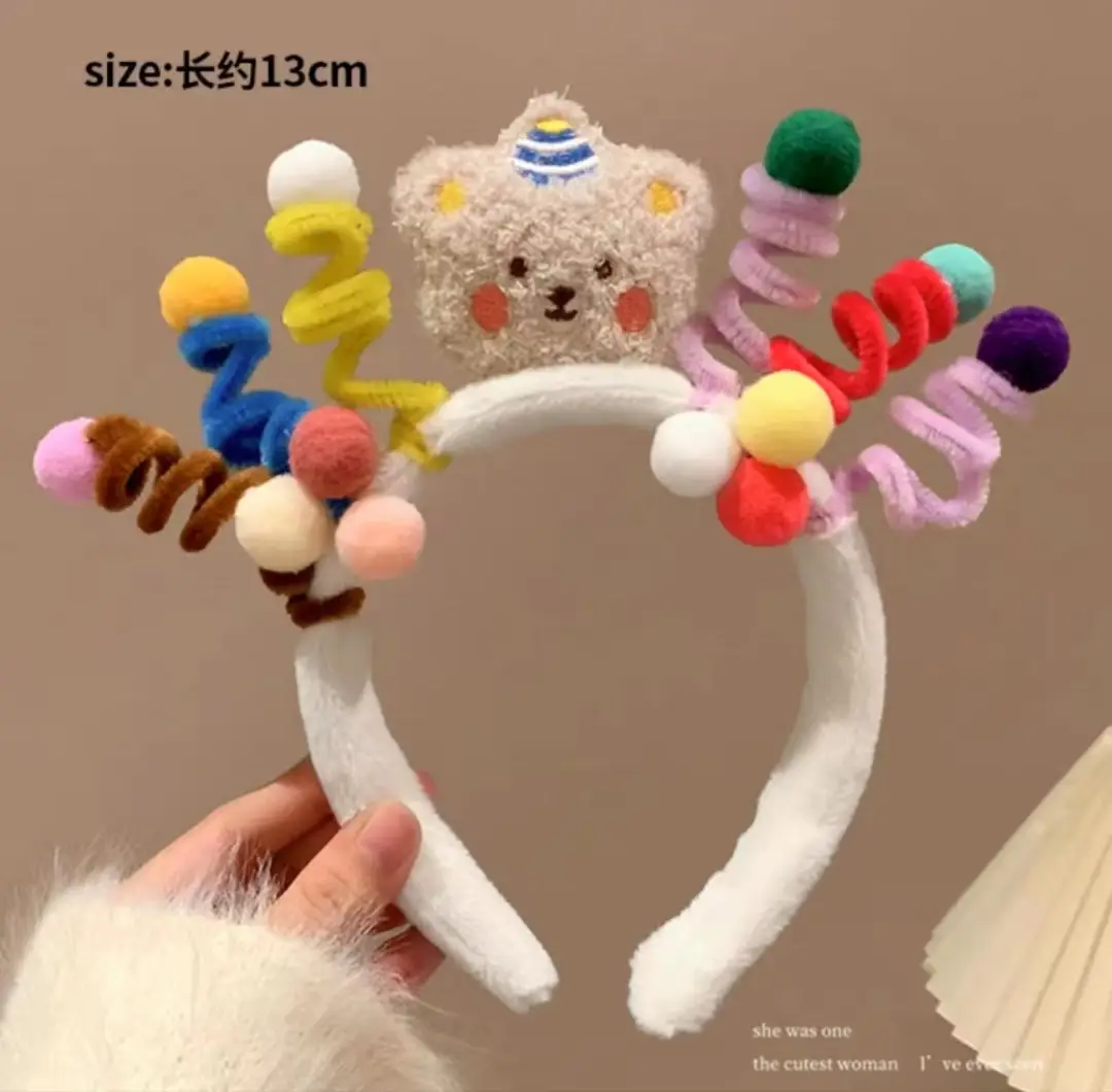 Cute Twisted Pinball Headband with Yellow Flower - Image 13