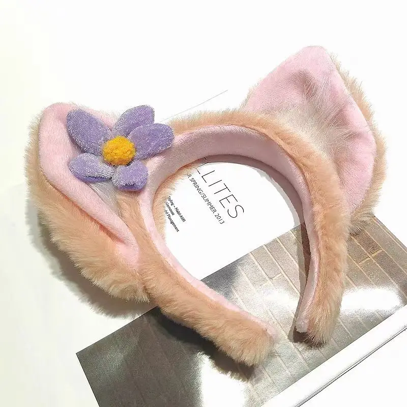 Cute Twisted Pinball Headband with Yellow Flower - Image 21