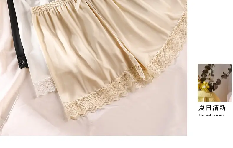 Women's Lace Shorts Plus Size Ice Silk Breathable — feature 13