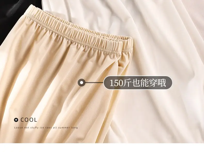 Women's Lace Shorts Plus Size Ice Silk Breathable — feature 15