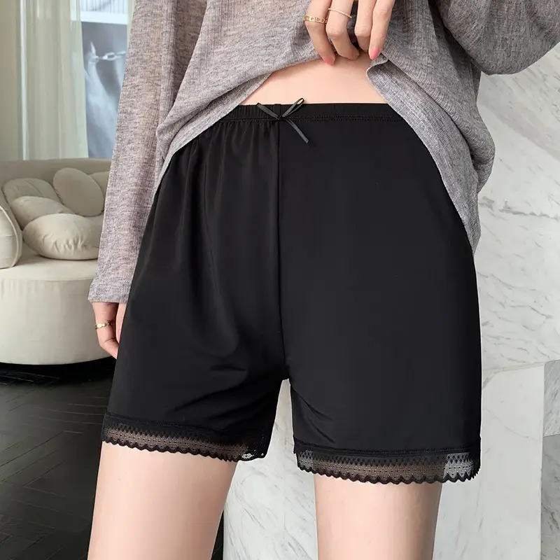 Women's Lace Shorts Plus Size Ice Silk Breathable - Image 7