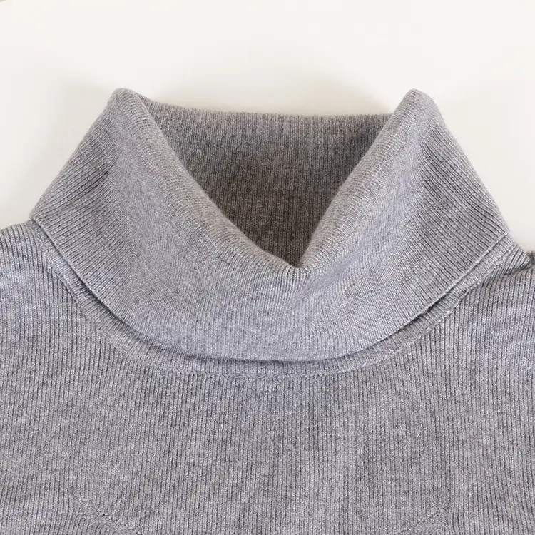 Women's Knitted Sleeveless Turtleneck Vest Cream - Image 10