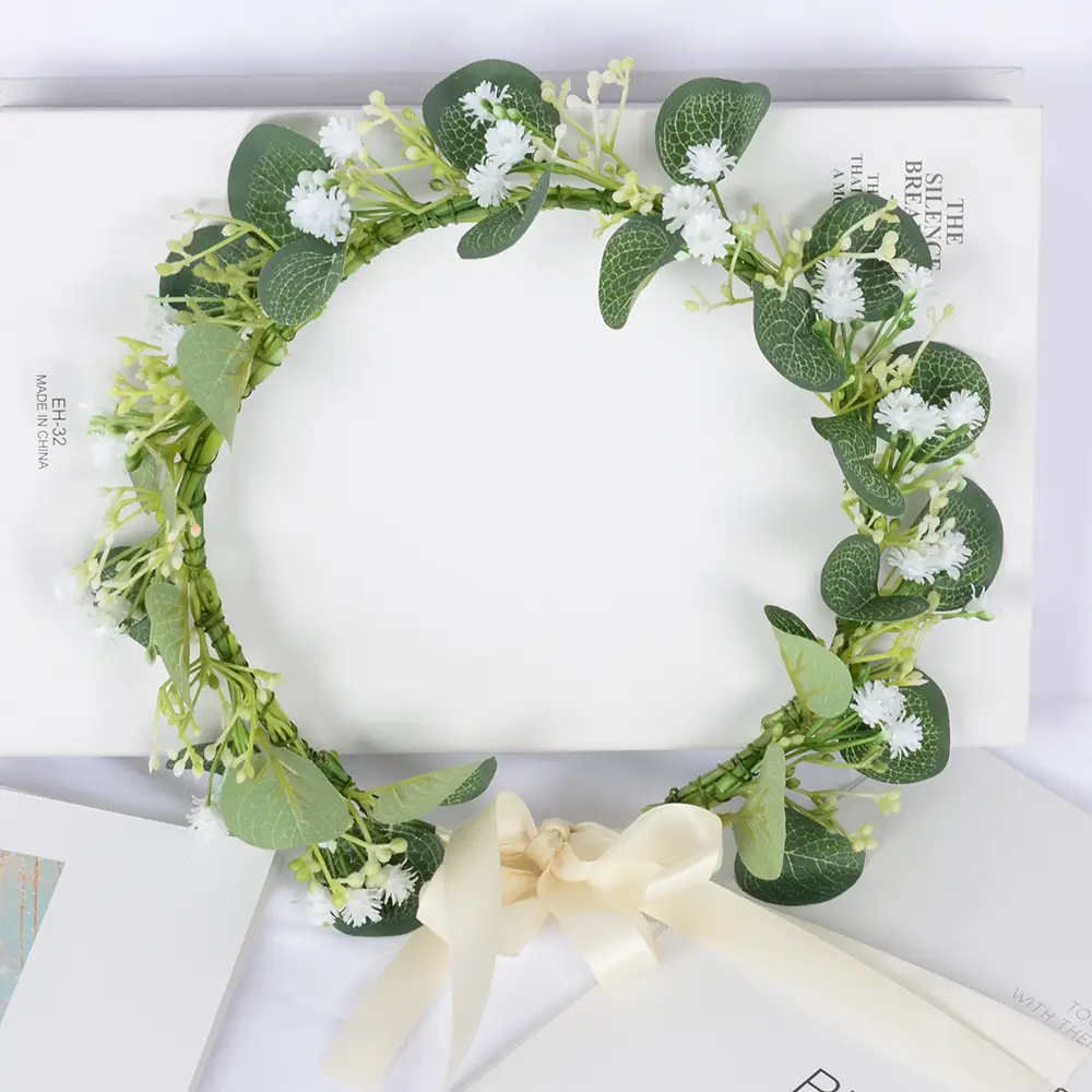 Cross-Border Gypsophila Eucalyptus Hair Gear for Women - Image 4
