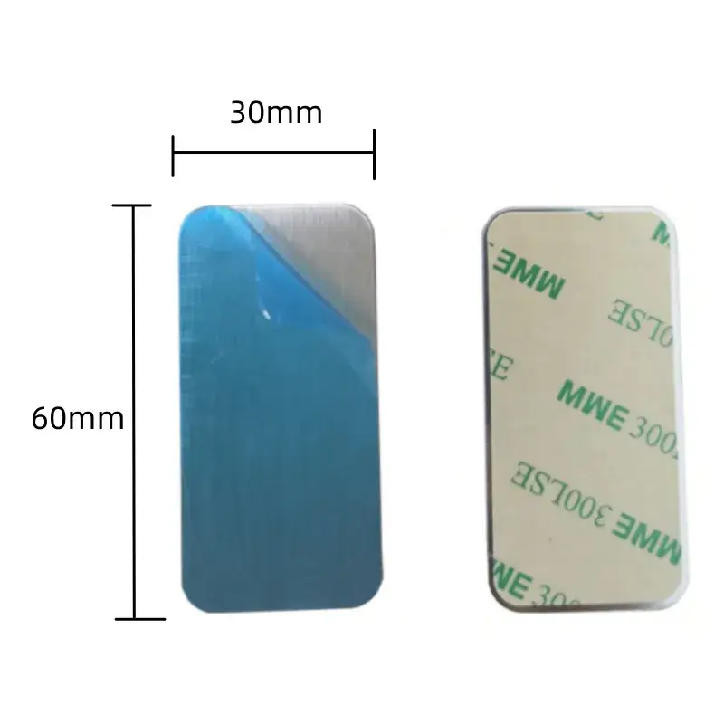 Magnetic Phone Holder for Car with Glue & Iron Sheet - Image 10