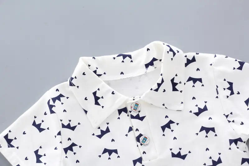 Boys & Girls Navy Sailor Print 2-Piece Outfit Set - Image 6