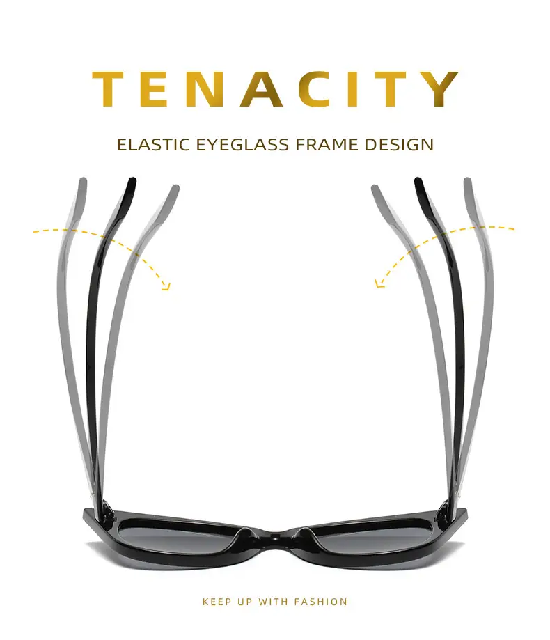Cat's Eye Sunglasses with Brown Tinted Frames — feature 12