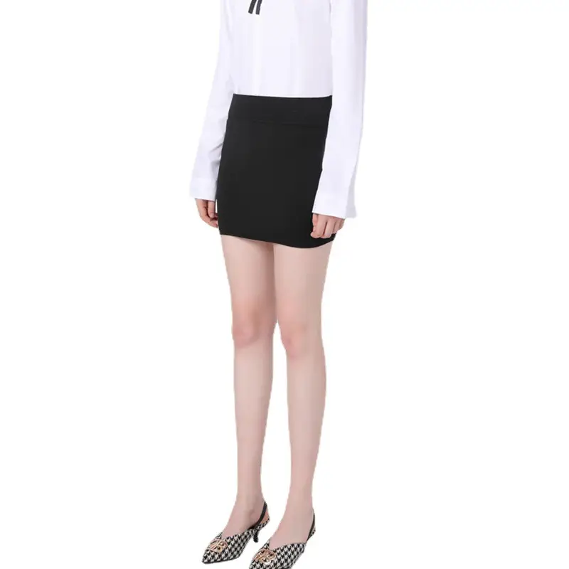 Black Cat 32cm Slim Fit Hip Skirt - Image 5