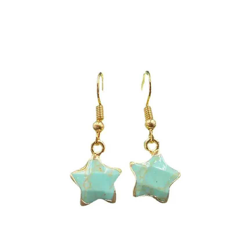 Little Star Crystal Jade Bag Phnom Penh Star Earrings - Image 16