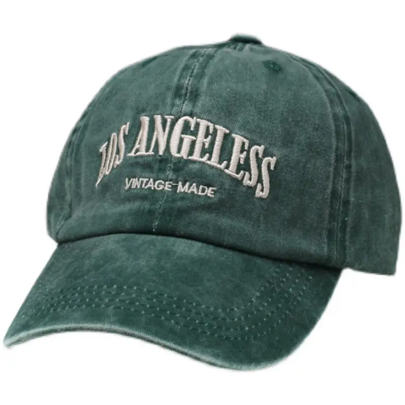 Men's Wash Black Angels Cap Spring Summer - Image 10