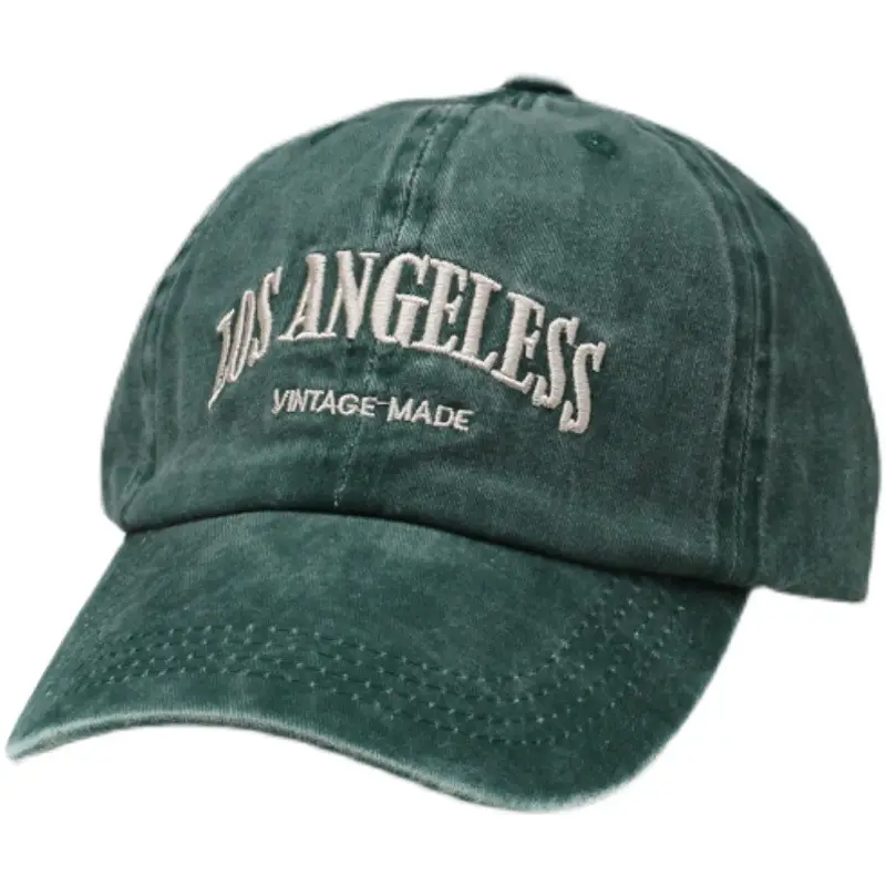 Men's Wash Black Angels Cap Spring Summer