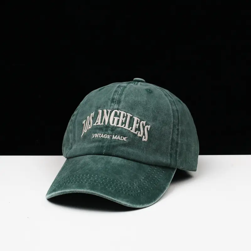 Men's Wash Black Angels Cap Spring Summer — feature 5