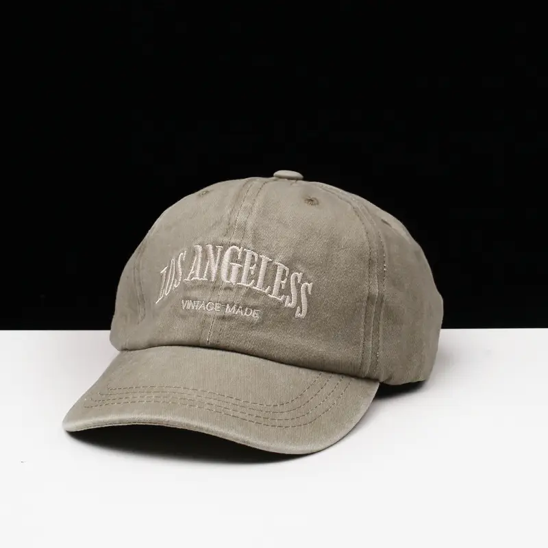 Men's Wash Black Angels Cap Spring Summer - Image 3