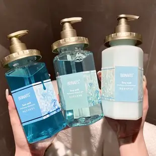 Little Red Book Silicon-free amino acid soft shampoo frosted particles cleaning cutin perfume shower gel lasting fragrance — feature 13