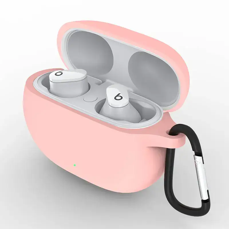 Wireless Bluetooth Earbuds in Green Silicone Storage Case - Image 16