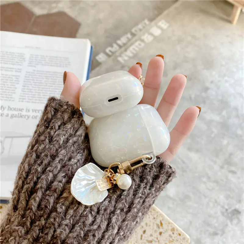 Apple Airpods Pro Earphone Case Pearl Chain Design