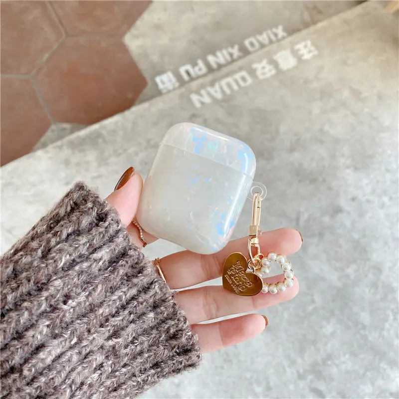 Apple Airpods Pro Earphone Case Pearl Chain Design