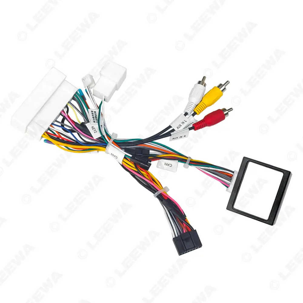 Applicable to Hyundai Onchino/Mingtu/Leading IX35 Elantra/Zhipao KX5 Android Large Screen Navigation Power Cord