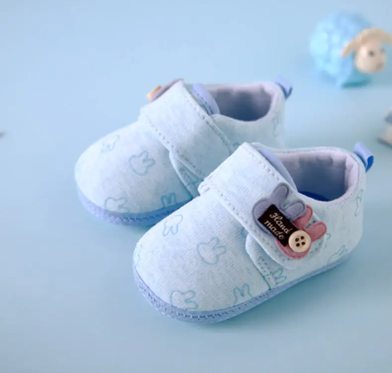 Baby Shoes Women's Winter Soft Bottom 0-1 Year Old Cotton Padded