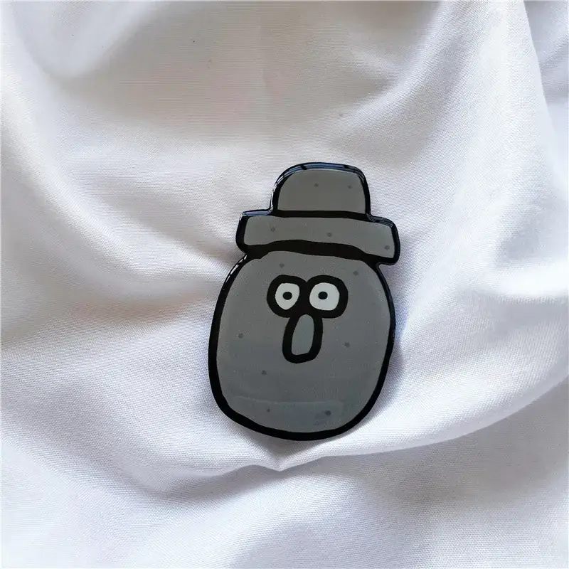 White Cartoon Glue Dropping Acrylic Mobile Bracket - Image 15