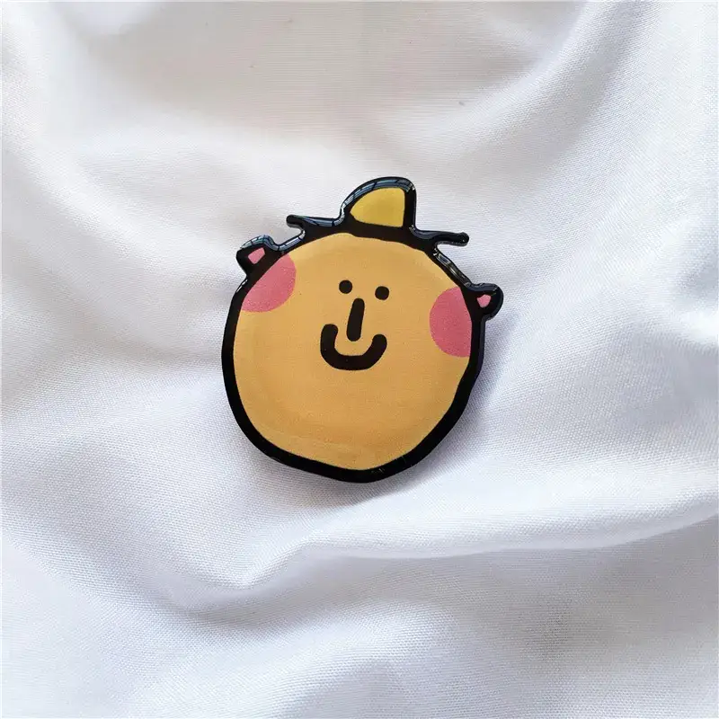 White Cartoon Glue Dropping Acrylic Mobile Bracket - Image 4