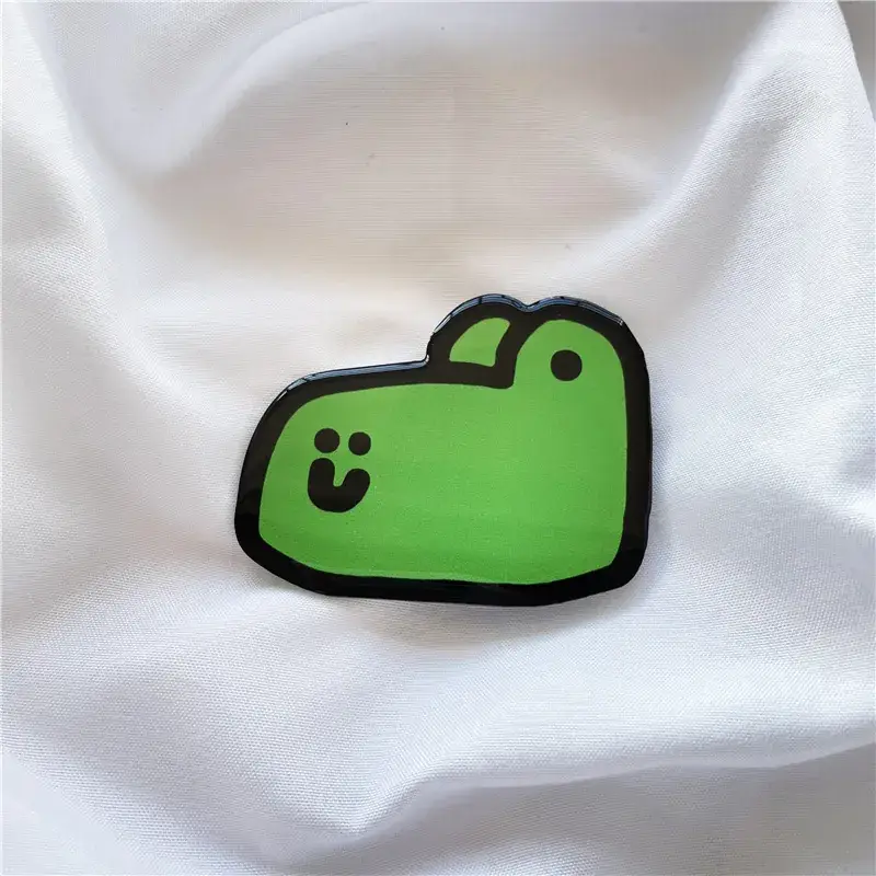 White Cartoon Glue Dropping Acrylic Mobile Bracket - Image 5