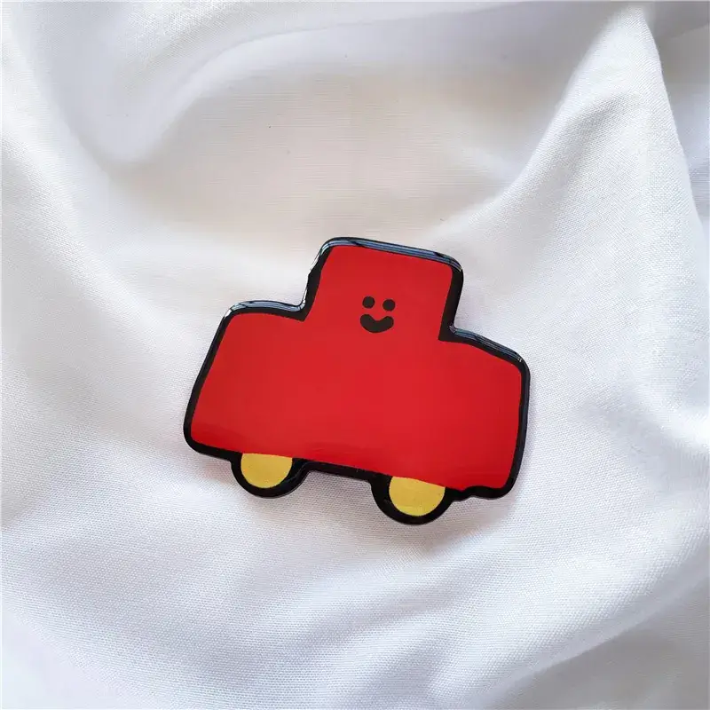 White Cartoon Glue Dropping Acrylic Mobile Bracket - Image 9