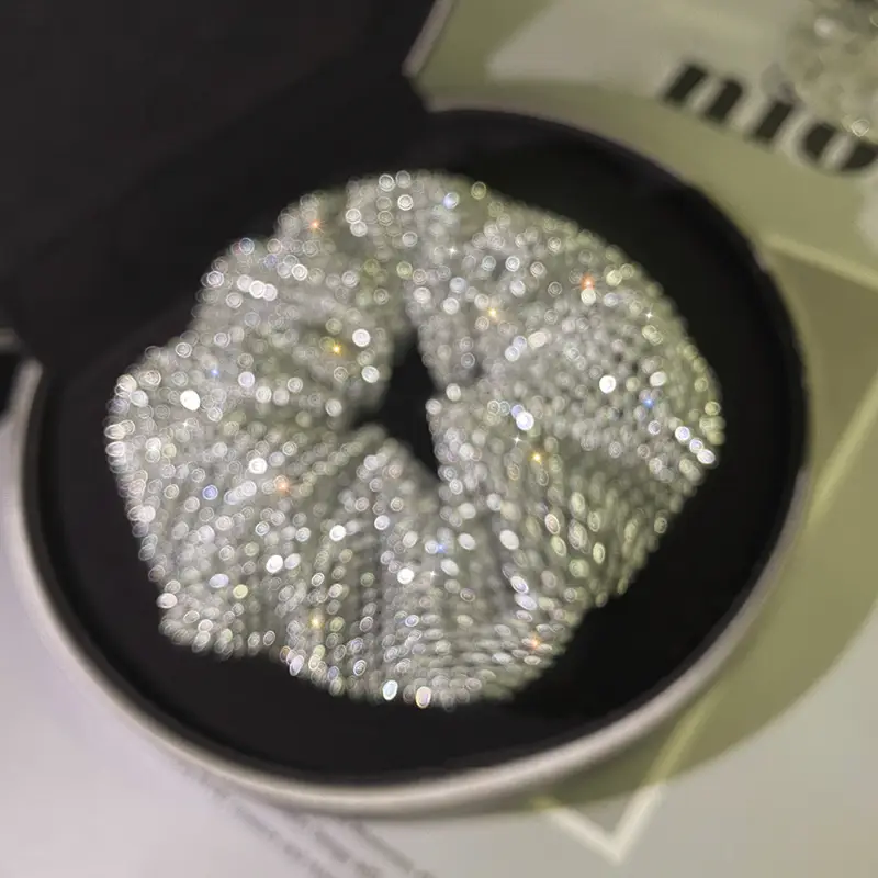 Sparkling Diamond Hair Tie for Women - Image 5