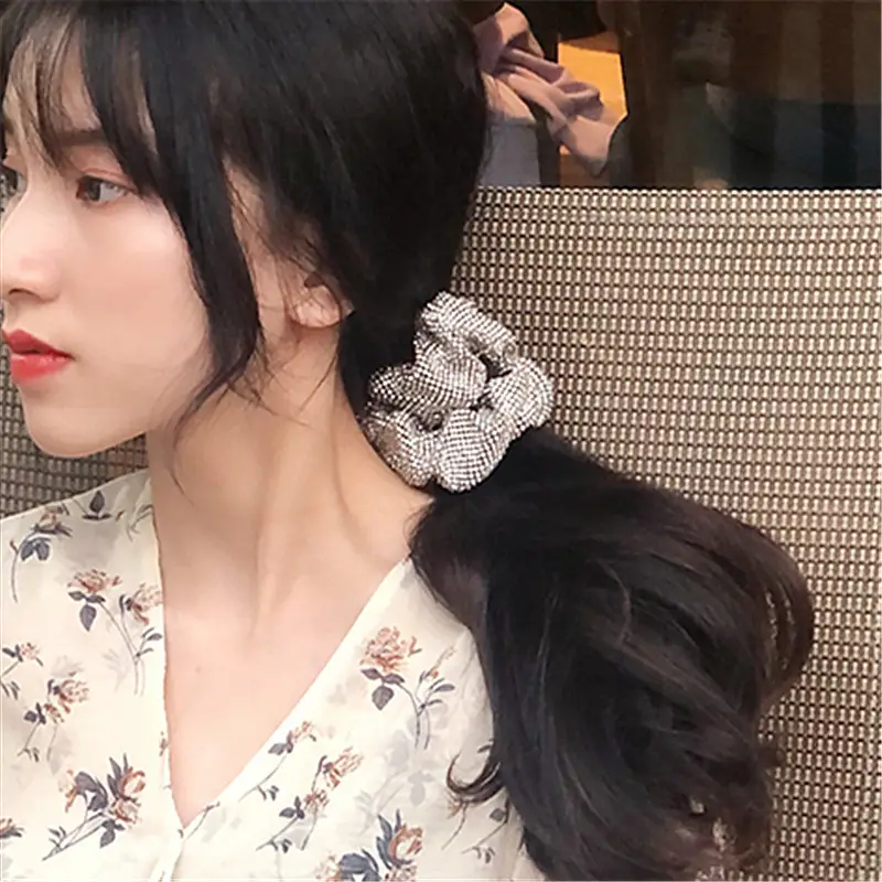 Sparkling Diamond Hair Tie for Women — feature 2